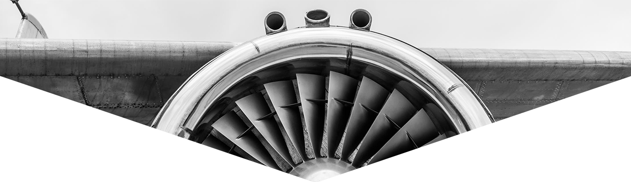 big airplane engine